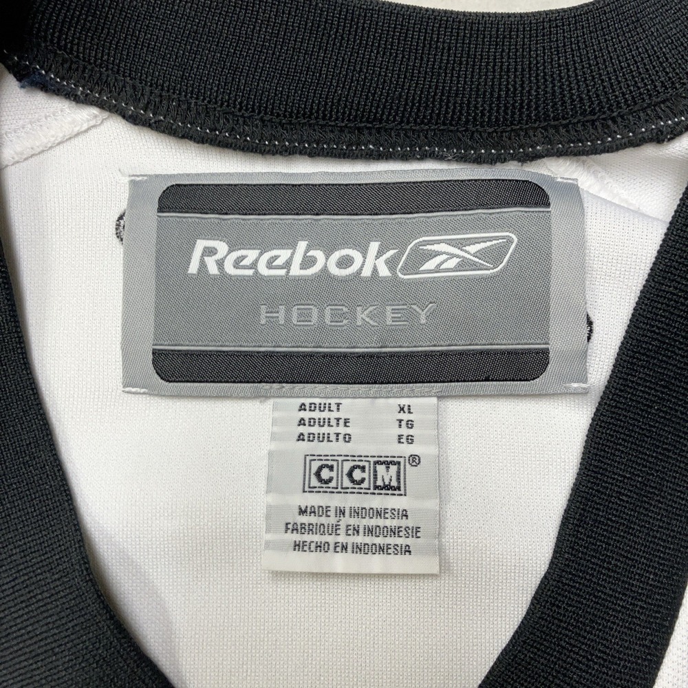 Vintage Winnipeg Blue Bombers HOCKEY CCM Reebok Jersey White CFL Football Men XL - Picture 9 of 12